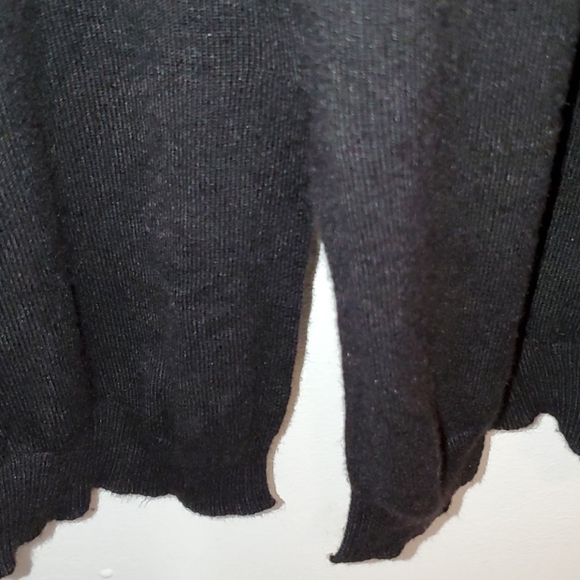 Desigual Black Tunic / Dress Floral Sequins Large - Picture 12 of 14